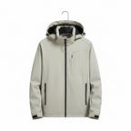 Men Single Layer Outdoor Hooded Jacket Casual