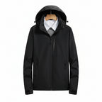 Men Single Layer Outdoor Hooded Jacket Casual