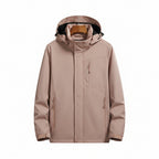 Men Single Layer Outdoor Hooded Jacket Casual