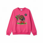 Men’s Cartoon Printed Crew Neck Sweatshirt Casual Style