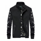 Men’s Casual Nylon Jacket Lightweight Zipper Pocket Design