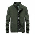 Men’s Casual Nylon Jacket Lightweight Zipper Pocket Design