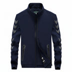 Men’s Casual Nylon Jacket Lightweight Zipper Pocket Design