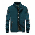 Men’s Casual Nylon Jacket Lightweight Zipper Pocket Design