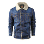 Men’s Loose Fit Thick Denim Casual Jacket