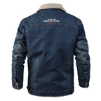 Men’s Loose Fit Thick Denim Casual Jacket
