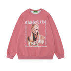Men’s Oil Painting Print Crewneck Sweatshirt