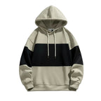 Men’s Retro Style Lightweight Hooded Sweatshirt Loose Fit