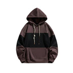Men’s Retro Style Lightweight Hooded Sweatshirt Loose Fit