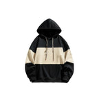 Men’s Retro Style Lightweight Hooded Sweatshirt Loose Fit