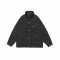 Men’s Urban Mechanical Style Hooded Jacket Loose Fit