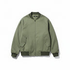 Men’s Washed Satin Work Jacket Loose Fit Casual