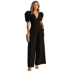 Women’s Elegant Long Flowing Formal Jumpsuit